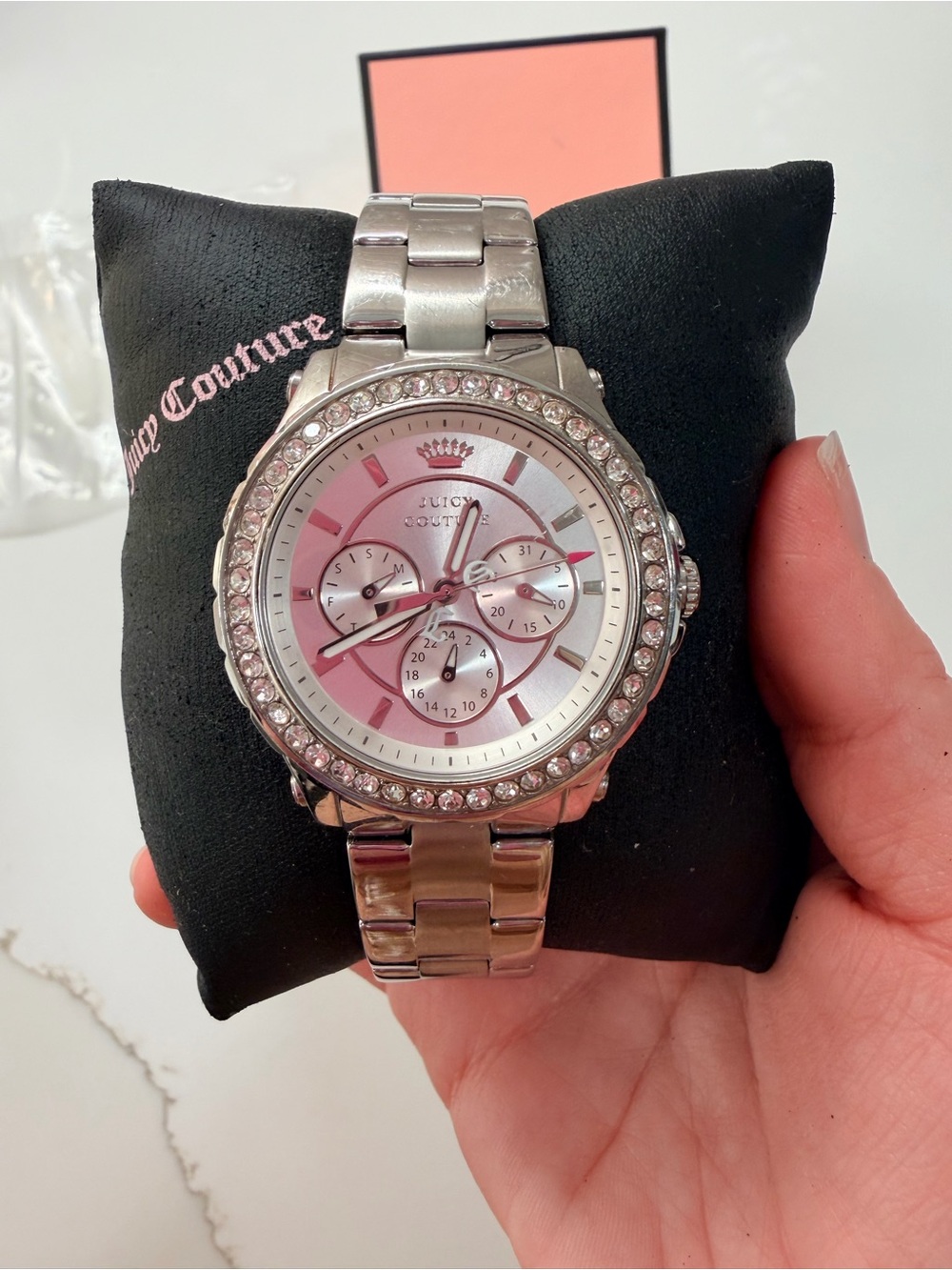 Juicy Couture Silver Bracelet Watch - Picture 8 of 12